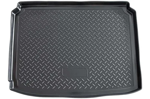 Produktbild RECAMBO Kofferraumwanne für Peugeot 307 Schrägheck, 2001-2008, für Peugeot 307, 100% passgenaue Antirutschmatte, Kofferraum Schutzmatte, Gummimatte