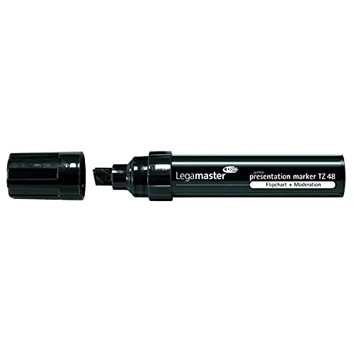 Legamaster 7-155502 Presentation Marker TZ 48 Jumbo, Keilspitze, Strichbreite 4-12 mm, rot