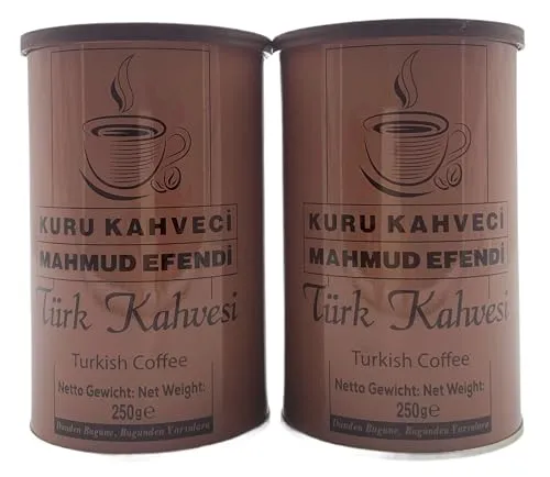 Mahmud Efendi Türk Kahvesi/Türkischer Kaffee gemahlen/Türkisch Mocca, 2x 250g (2er Pack)