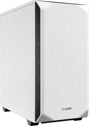 be quiet! PURE BASE 500 White Gehäuse - Elegantes ATX-Design mit hervorragender Kühlleistung für leistungsstarke Gaming-PCs