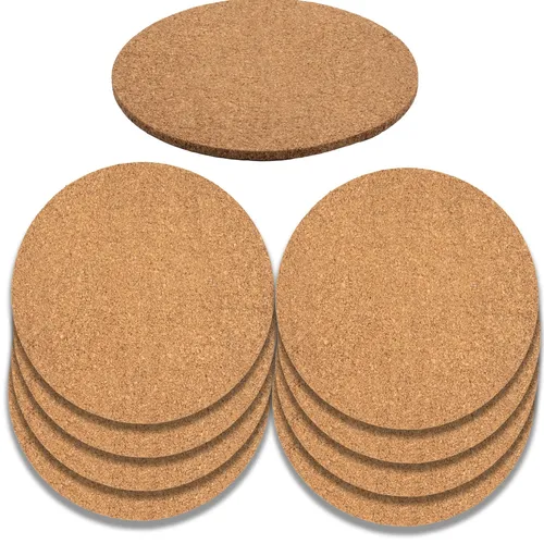 Korkuntersetzer Telleruntersetzer Topfuntersetzer Flaschen Untersetzer Kork 19cm