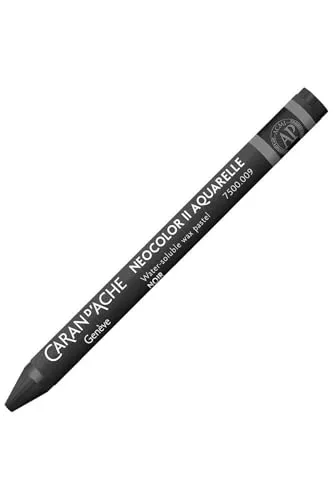 Produktbild CARAN D´ACHE AquarellWachsmalstift NEOCOLOR II, schwarz