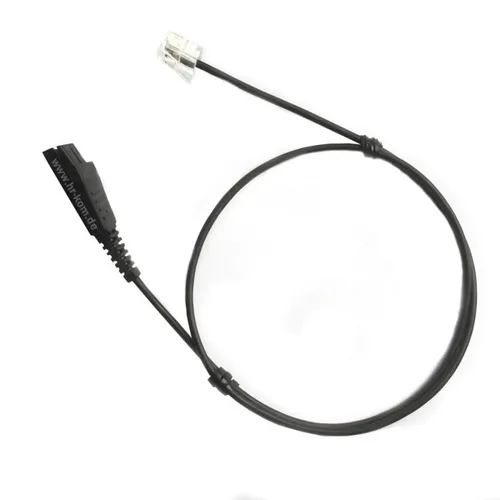 Anschlusskabel glatt für JABRA GN Netcom Headsets Agfeo OptiPoint