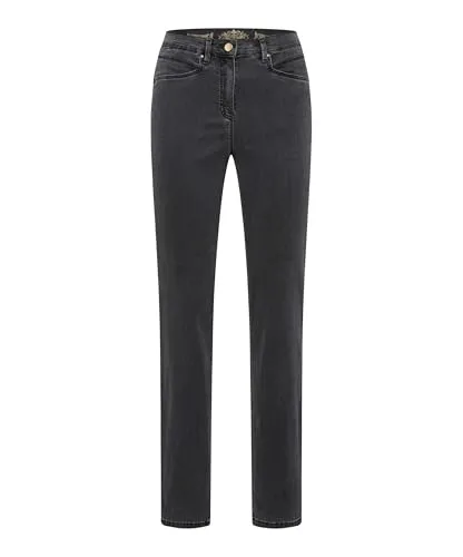 RAPHAELA by BRAX 5-Pocket-Jeans Style LUCA grau 46 - Hochwertige Jeans aus 50% Baumwolle und 40% Lyocell für optimalen Tragekomfort und eine perfekte Passform. Ideal für den Alltag und vielseitig kombinierbar.