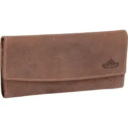 Leder Damenbörse HUNTER, braun