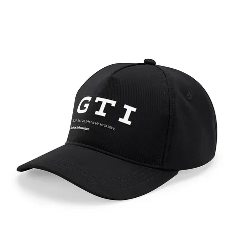 Volkswagen 5HV084300041 Baseballcap - Original GTI Design - Kleidung: Original Volkswagen Baseballcap im GTI Design mit erhabenem Logo-Druck und verstellbarem Band für perfekten Sitz.