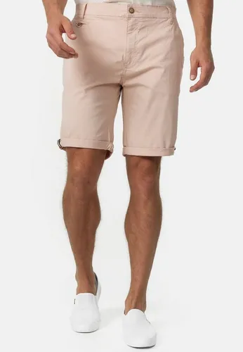 Indicode Chinoshorts Creel beige M - Herren-Shorts aus elastischer Baumwoll-Qualität für optimalen Tragekomfort, ideal für lässige Sommerlooks.