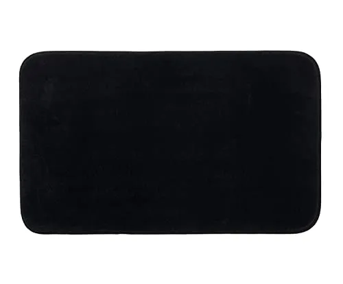 Gözze Premium Rutschfester Badteppich RIO, 70 x 120 cm in schwarz von Gözze