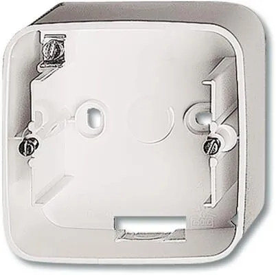 Busch-Jaeger 1701-214 Aufputz-Gehäuse, Reflex Si, 1-fach Gehäuse, alpinweiß (2CKA001799A0295)