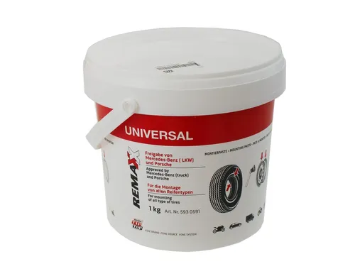 TipTop REMAXX Reifenmontierpaste Montagepaste Fahrrad,Auto,Motorrad 1KG Eimer
