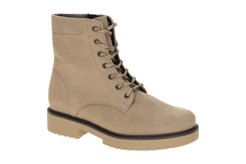 Gabor 72.735.40 Stiefel in Braun, Größe 38,5 EU - Elegante Stiefel aus hochwertigem Leder, ideal für jeden Anlass. Ungefüttert für angenehmes Tragegefühl und mit praktischem Reißverschluss ausgestattet.