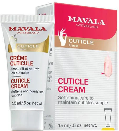 Mavala Cuticle Cream, 15 Ml - Pflege für Ihre Nägel - Hochwertige Fußcreme für die Nagelhautpflege, sorgt für langanhaltende Feuchtigkeit und zusätzlichen Komfort.