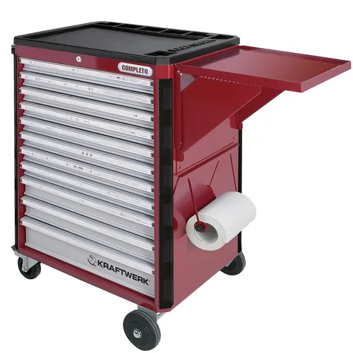 Kraftwerk Seitentisch für Werkstattwagen Hightech