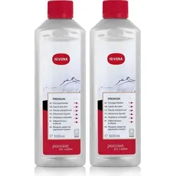 Nivona NIRK 703 Entkalker 500ml - Entkalkungsset für CafeRomatica Modelle (2er Pack) - Nivona NIRK 703 Entkalker – für eine effektive Entkalkung Ihrer Kaffeemaschine. Mit 500 ml für bis zu fünf Anwendungen sorgt er für langanhaltenden Kaffeegenuss ohne Beigeschmack. Ideal für alle CafeRomatica Modelle.