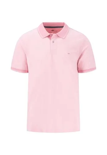 FYNCH-HATTON Piquè-Poloshirt in Two-Tone-Optik Peony - Stilvolles Herrenoberteil - Poloshirts für Herren, aus hochwertigem Piquè-Material, ideal für einen modernen Look und hohen Tragekomfort.