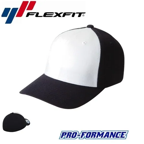 Flexfit Pro Formance 2Tone Baseball Cap S/M Weiß Navyblau