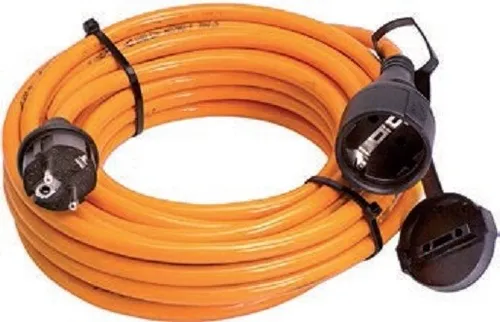 Schwabe Baustellen-Panzerleitung orange 25 m in orange von as - Schwabe