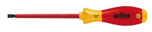 Wiha Schraubendreher Electric Schlitz VDE 5,5 x 125 mm Chrom-Vanadium-Stahl