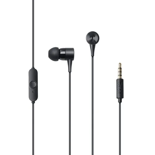 Teufel Move Schwarz - HiFi-Kabelgebundene In-Ear-Kopfhörer mit Linear-HD-Treiber - Kopfhörer mit natürlichem HiFi-Klang und 9,1-mm-Töner für ausgewogenen Bass. Ideal für Brillenträger, leicht und mit flexiblen, bruchfesten Kabel für hohen Tragekomfort.