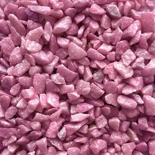 Dekosteine pink 1 Kg Größe ca. 9mm - 13mm - Deko Steine für Haus und Garten günstig zu kaufen - Streudeko / Tischdekoration