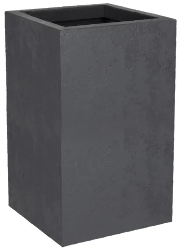 EDA Pflanzsäule BASALT UP 495 mm anthrazit - Elegante Pflanzsäule aus hochwertigem Material, ideal für eine stilvolle Gartengestaltung und leichte Handhabung mit nur 1,58 kg.