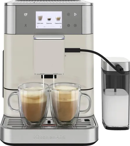 Kitchenaid 5KES8557EPL Kaffeevollautomat - Porzellanweiss - Kaffeevollautomat in elegantem Porzellanweiss, mit hochwertiger Verarbeitung für perfekten Kaffeegenuss zu Hause.