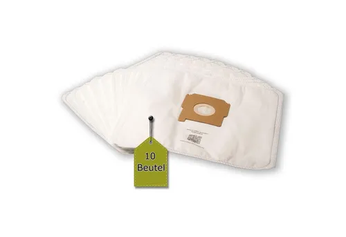 eVendix Staubsaugerbeutel 10 Staubsaugerbeutel passend für FAKIR Ares ֫o Power, passend für FAKIR, 10 St., FAKIR Ares Öko Power