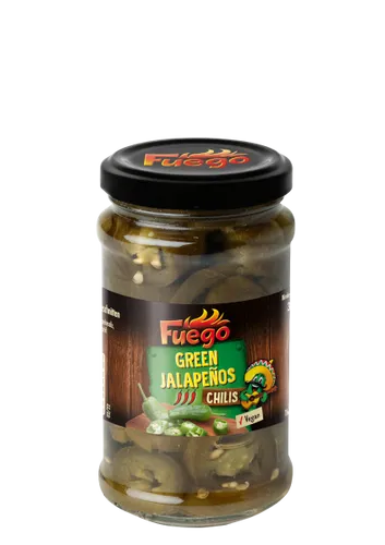 Fuego Green Jalapeños Antipasti & Oliven 0.210kg 4007552310423