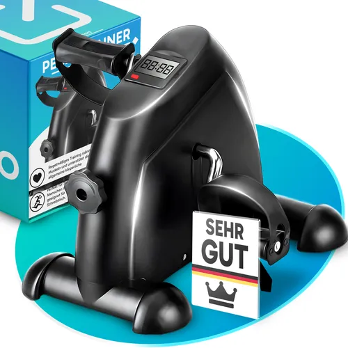 Heimtrainer Mini Trainingsrad Pedaltrainer mit LCD-Display