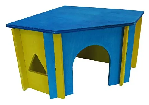 PETGARD Nagerhaus Mäusehaus Hamsterhaus Kleintierhaus Kalle 18 x 18 x 12 cm