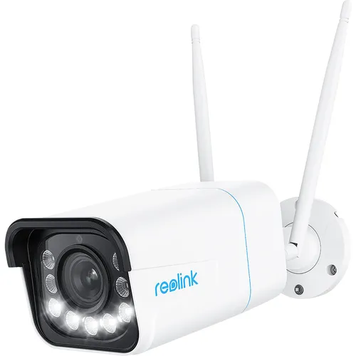 Reolink W430 - RLC-811WA Wi-Fi Sicherheitskamera, 4K UHD mit Wi-Fi 6, 5-facher optischer Zoom und Zwei-Wege-Audio für umfassenden Schutz