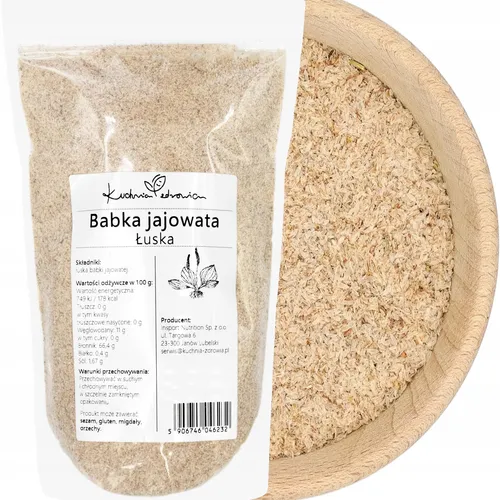 Flohsamenschalen 500 g Psyllium Husk Ballaststoffe Küche
