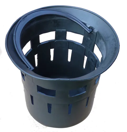 Schlitzeimer Gullieimer - Hochwertiger Schlammeimer für Garten und Hof - Garten- & Gewächshaus-Zubehör, sehr beständig aus PE-HD, gefertigt nach DIN 1236, ideal für sauberes Entnehmen dank Henkel und stabiler Ausführung.