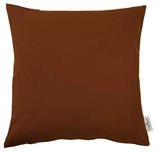 Tom Tailor 580727 Kissenbezug ohne Füllung T-Dove 50 x 50 cm, Dunkelbraun
