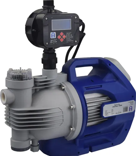 Agora-Tec® Hauswasserautomat Hauswasserwerk Jet-1300 18DW-LCD mit Druckschalter