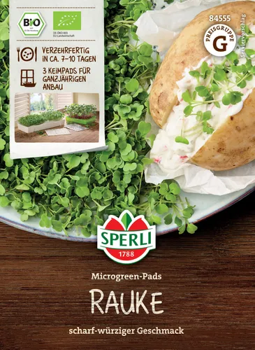 Sperli BIO Microgreen-Pads Rauke