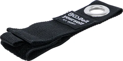 BGS Do It Yourself Kabel-Aufbewahrungsgurt | verstellbar | 38 x 260 mm