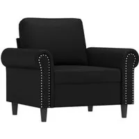vidaXL Relaxsessel mit gepolstertem Sitz - Ohren- & Armlehnensessel, elegantes Design aus langlebigem Kunstleder für höchsten Komfort und einfache Reinigung, ideal zum Entspannen und Relaxen im Wohnzimmer.