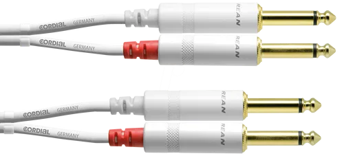 Cordial INTRO CFU 6 PP-SNOW Mikrofon Kabel von Cordial