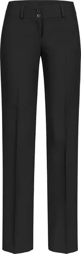 Greiff Gastro Moda Damen Hose Größe 44 - Regular Fit Schwarz Modell 8321 - Damen-Hosen in Größe 44, Regular Fit für optimalen Tragekomfort, ideal für Gastronomie und Service.