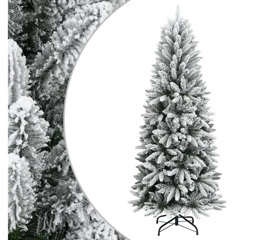 Künstlicher Weihnachtsbaum Beschneit 180 cm - Weihnachtsbaum aus PVC & PE, realistisch beschneit für festliche Stimmung, ideal für gemütliche Weihnachtsdekoration in jedem Raum.