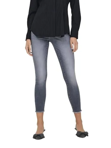 ONLY Skinny-fit-Jeans XS/32 - Stylische Jeans in medium grey denim, perfekt für einen modernen Look. Hoher Tragekomfort durch 92% Baumwolle und elastische Materialien. Ideal für trendbewusste Frauen.