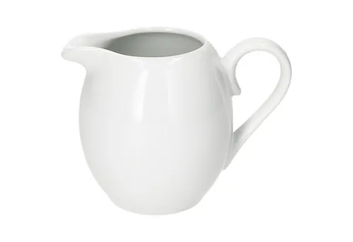 MamboCat Milch- und Zuckerset Tommy Milchkännchen weiß Porzellan-Kanne Kaffeezubehör Dressing, Porzellan