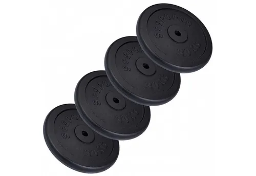 ScSPORTS® Hantelscheiben Einzeln/Set Ø 30mm Gusseisen Gewichtsscheiben Gewichte