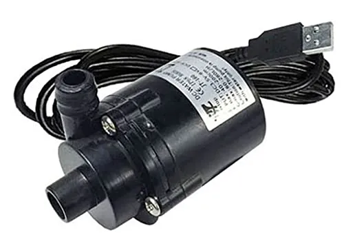 WANGCL JT-160A Nicht verstopfende Tauchpumpe, bürstenlose Mini-Tauchwasserpumpe Motorkühlpumpe DC6-12 280L/H
