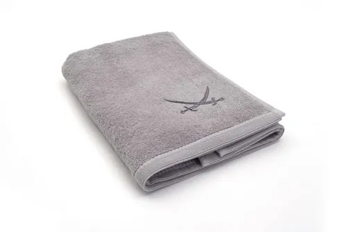 Sansibar Sylt Gästehandtuch Gästetuch SANSIBAR BL 30x50 cm silber