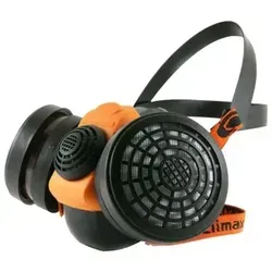 Climax Halbmaske 756 inkl. P3 Filter - Arbeits- & Schutzkleidung mit optimalem Tragekomfort, ausgestattet mit zwei austauschbaren P3 Filtern und flexiblem Naturkautschuk für hohen Schutz gegen Partikel.