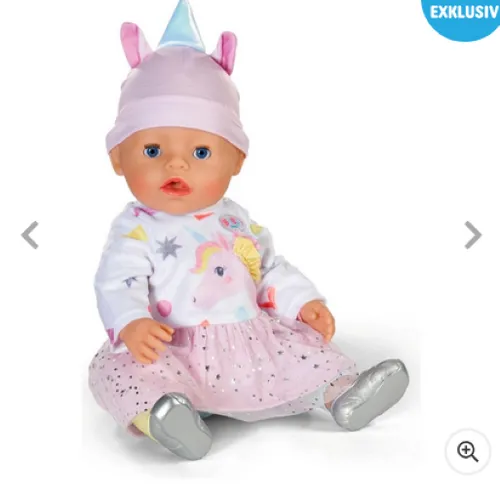 BABY born 824368 Girl Puppe mit lebensechten Funktionen von Zapf Creation