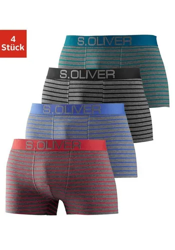 s.Oliver Boxershorts für Herren, Gr. S, bunt von s.Oliver