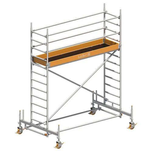 Layher Gerüst Uni-Standard, Arbeitshöhe 4,35m von Layher